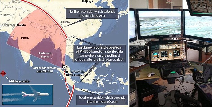 Simulator Pilot Milik Pilot MH370, Datanya Sudah Dihapus